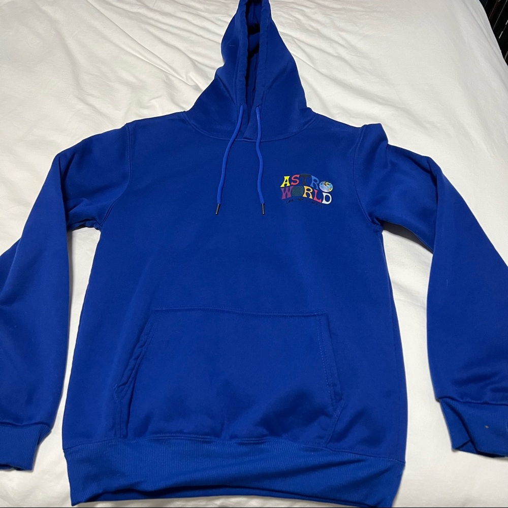 ASTROWORLD hoodie travis Scott blue festival